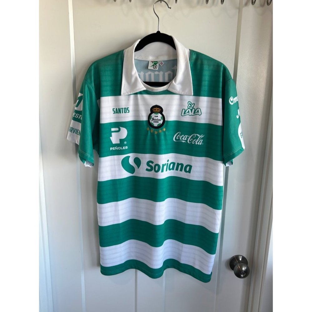 Santos Laguna home jersey from the early 2001 or 2002 season.